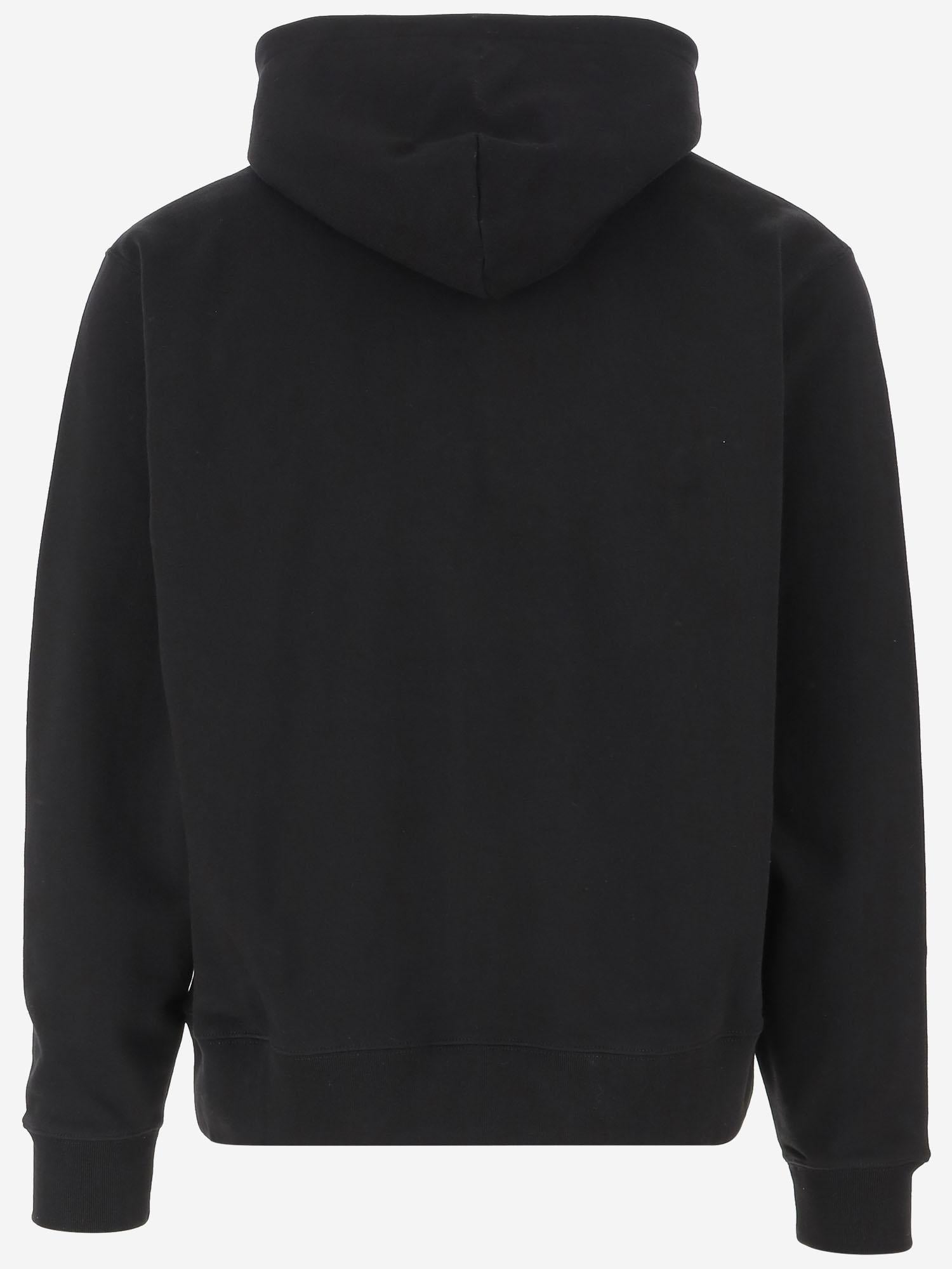 FELPA IN COTONE CON LOGO B25346 BLACK BILLIONAIRE BOYS CLUB 