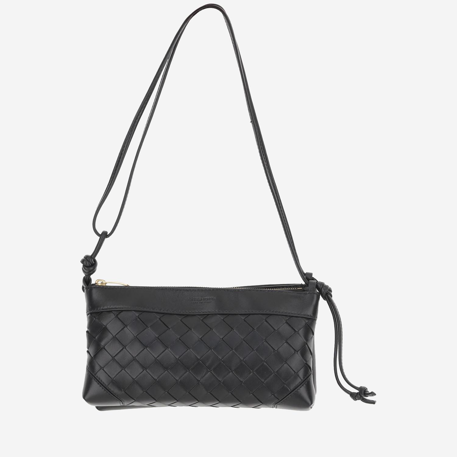 BORSA A SPALLA IN PELLE 837574 VCPP18425 BOTTEGA VENETA 