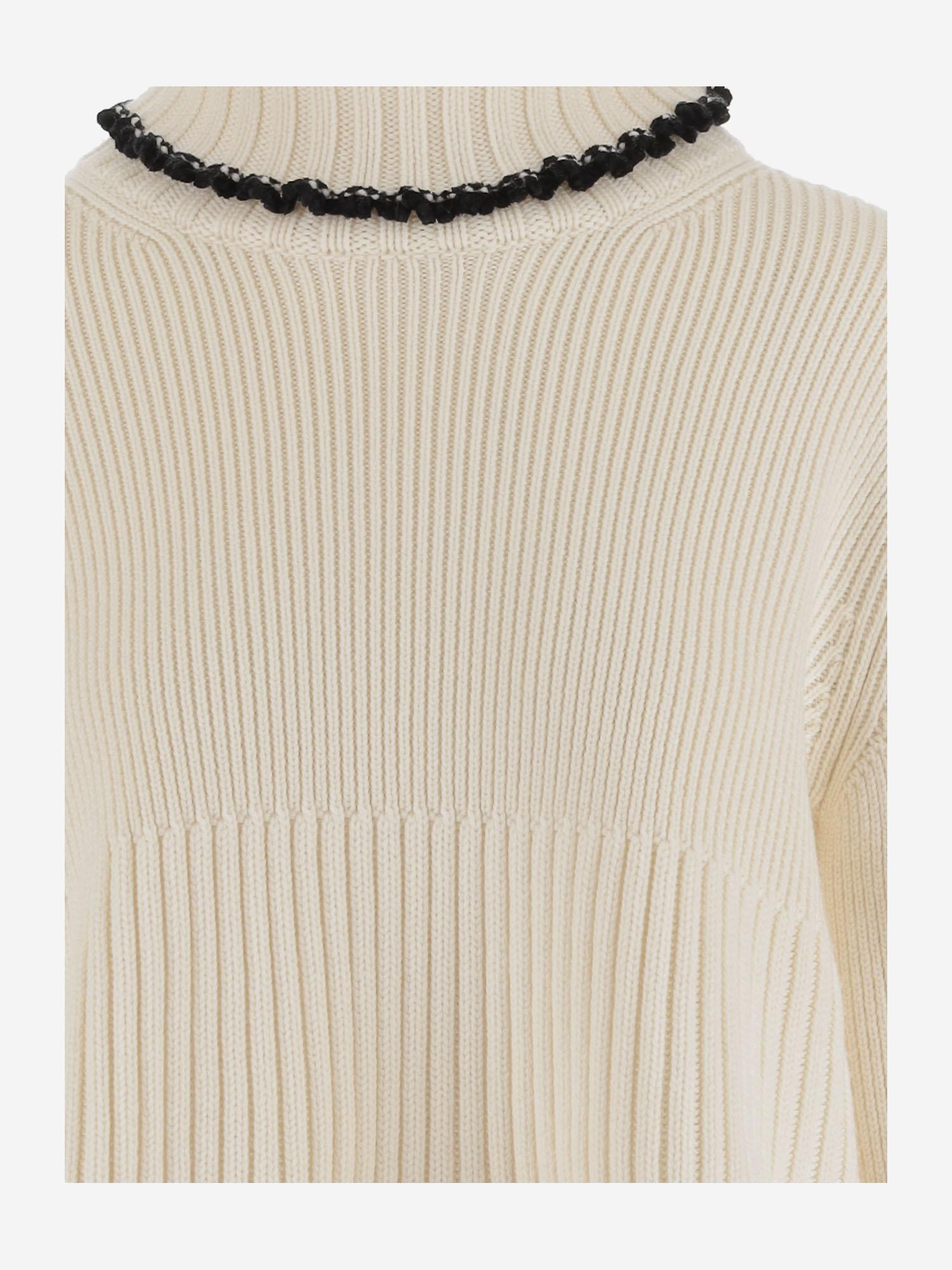 MAGLIONE IN MISTO LANA J02GP0233 J14800107 JIL SANDER 