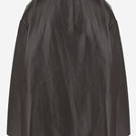 GIUBBOTTO ARMATURA IN PELLE CON MOTIVO QUADRATO T005 LEASQBROWN NICCOLO PASQUALETTI 