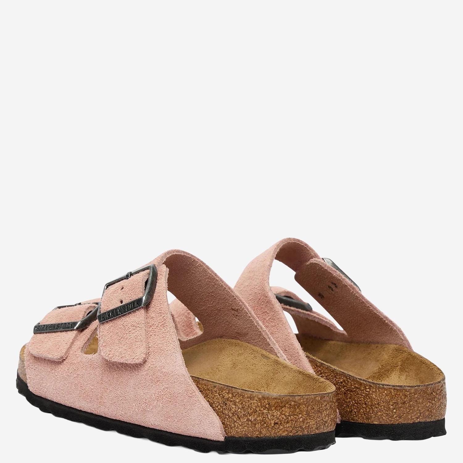 SANDALI ARIZONA IN SUEDE 1031651 PINKCLAY BIRKENSTOCK 