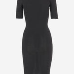 ABITO IN VISCOSA CON FIOCCO 8B0KD15L A8N0NO VALENTINO 