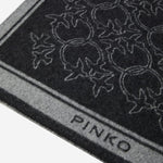 MANTELLA IN MISTO LANA CON MOTIVO LOVE BIRDS 105965 A2ZIZI2 PINKO 