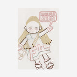 T-SHIRT IN COTONE CON LOGO JFI388 7AJF0TU9 FENDI KIDS 