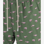SHORTS DA BAGNO IN NYLON CON MOTIVO FANTASIA LIG0003 02149L MC2 SAINT BARTH 