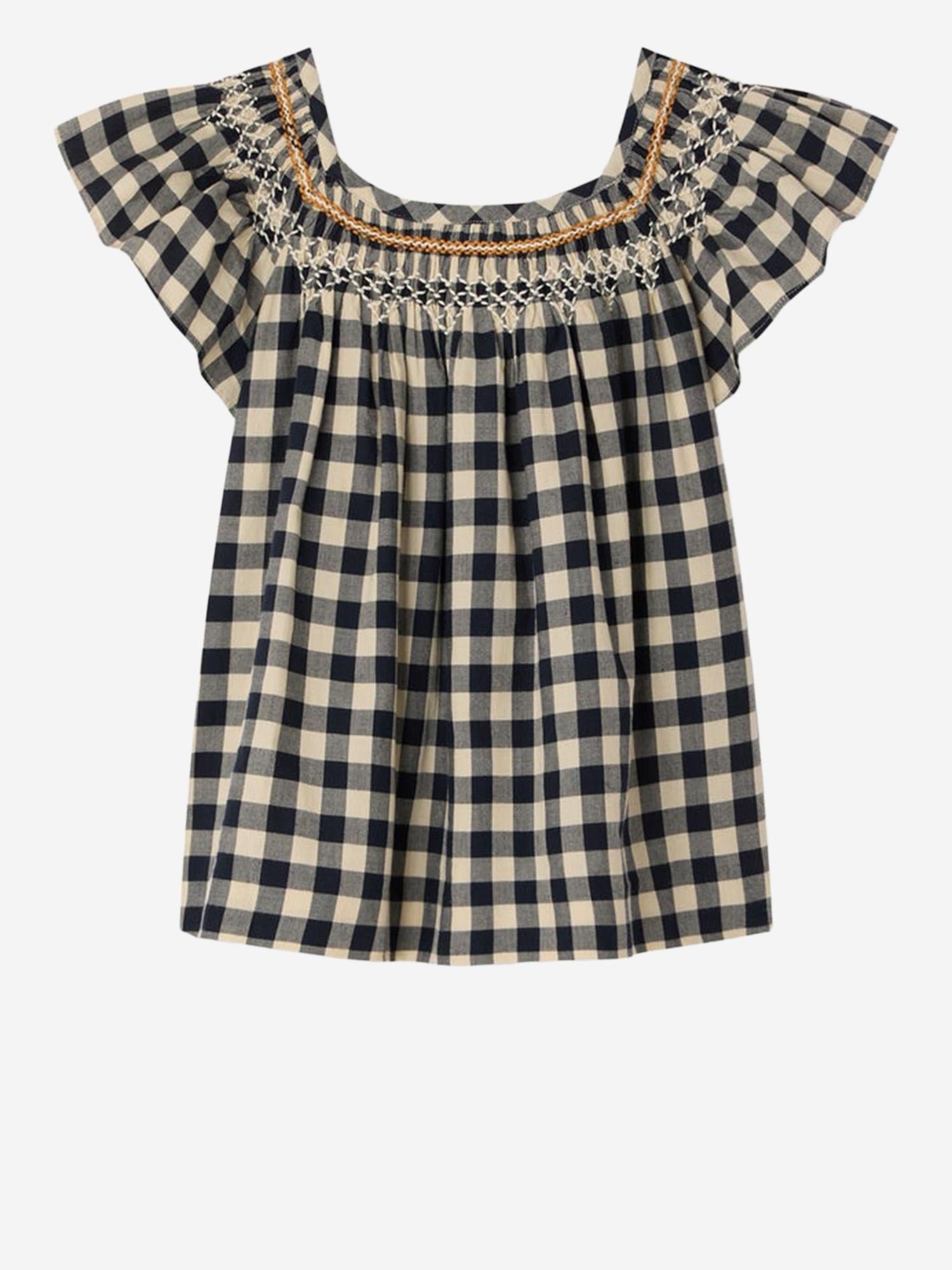 CAMICIA CARLIE IN COTONE S06GBLW00008 894 BONPOINT KIDS 