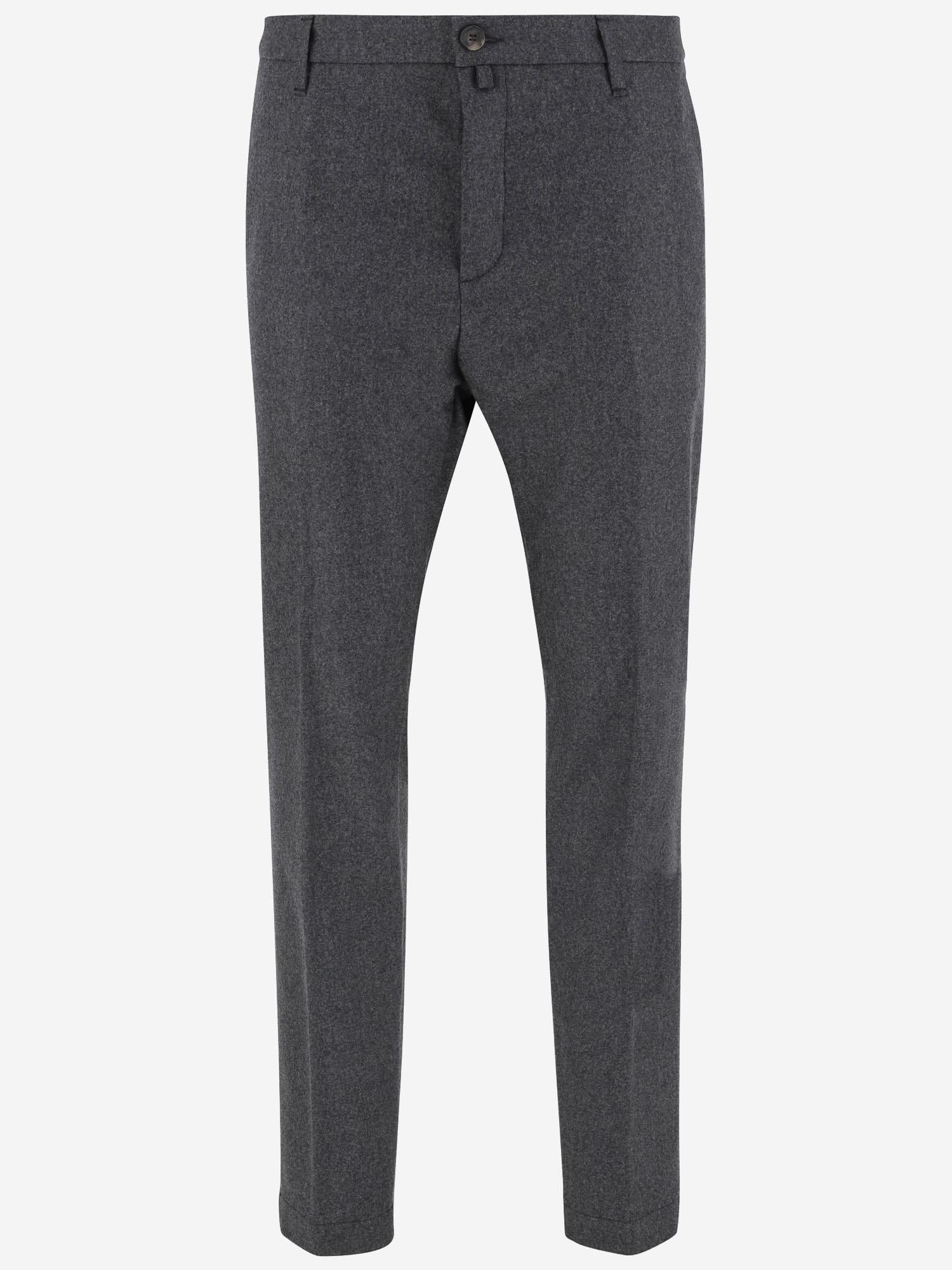 PANTALONI IN LANA STRETCH JUMPT026 001B888 JACOB COHEN 