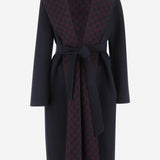 CAPPOTTO REVERSIBILE IN MISTO LANA E SETA GG 793634 ZAQW04692 GUCCI 