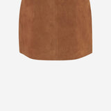 mini gonna in suede con tasche 21795 515 THE.GARMENT 