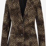 GIACCA IN CUPRO CON MOTIVO ANIMALIER JPARIGI12L 800012M1280 TAGLIATORE 