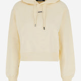 FELPA CON CAPPUCCIO GROS GRAIN HOW00247AJ00109 130 JACQUEMUS 