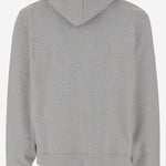 FELPA IN COTONE CON LOGO B25346 HEATHER GREY BILLIONAIRE BOYS CLUB 