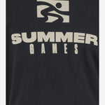 T-SHIRT IN COTONE CON LOGO SG2410101 JETBLACK SUMMER GAMES 