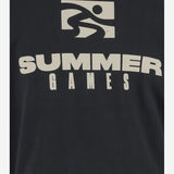 T-SHIRT IN COTONE CON LOGO SG2410101 JETBLACK SUMMER GAMES 