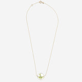 COLLANA IN ARGENTO 122.123MO ORO CARRE DE TREFLES 