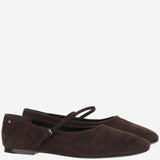 BALLERINE MARY JANE IN PELLE SCAMOSCIATA 166106 200 TORY BURCH 