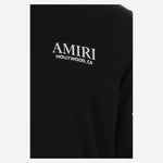 FELPA IN COTONE CON STAMPA E LOGO AMJYTE 1076Black AMIRI 