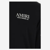 FELPA IN COTONE CON STAMPA E LOGO AMJYTE 1076Black AMIRI 