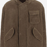 GIACCA IN COTONE E LINO GM002274 TE17668U6203 GIORGIO ARMANI 