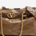 BORSA PANTHEA IN PELLE 7W0B0S70 UYFBGQ VALENTINO GARAVANI 