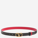 CINTURA VLOGO SIGNATURE IN PELLE 8W2T0SU8 IYR0SM VALENTINO GARAVANI 