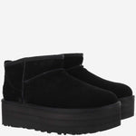 STIVALETTI CON PLATEAU CLASSIC ULTRA MINI 1135092 BLK UGG 