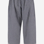Pantaloni a scacchi in cotone DLWPBCUK01 MULTI PERO 