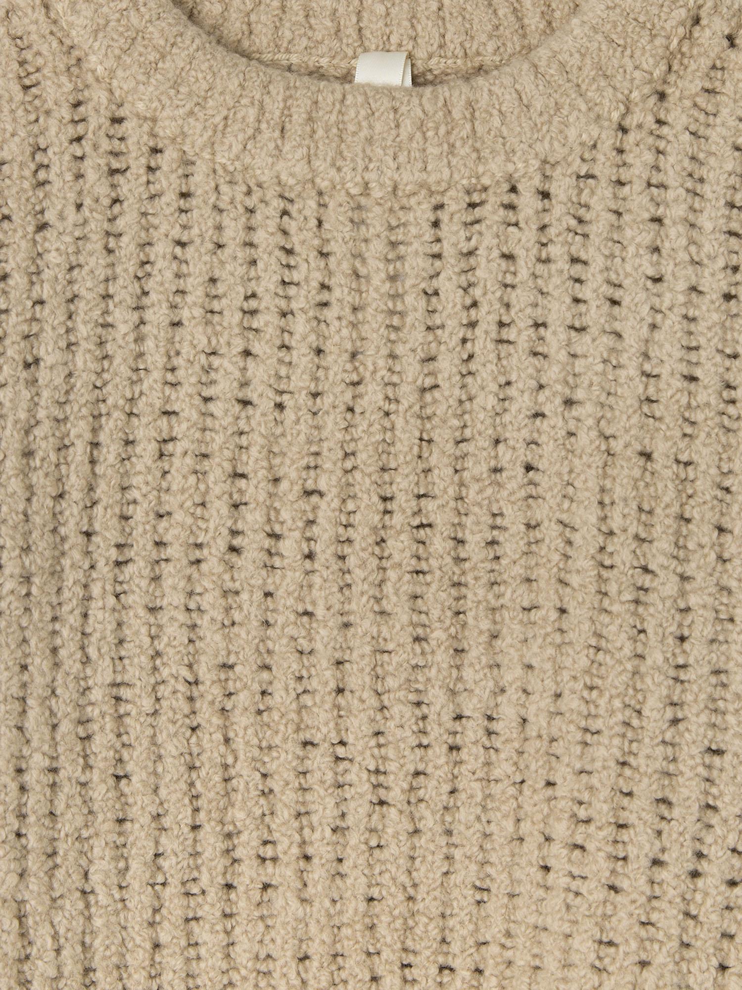 MAGLIA IN LANA A COSTE AW23T1915Y237 ANTIQUE LAUREN MANOOGIAN 