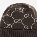Beanie in jacquard di cashmere GG 811392 4GABX2579 GUCCI 