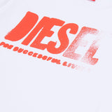 T-SHIRT THIDE OVER IN COTONE J02587 0GRAIK900 DIESEL KIDS 