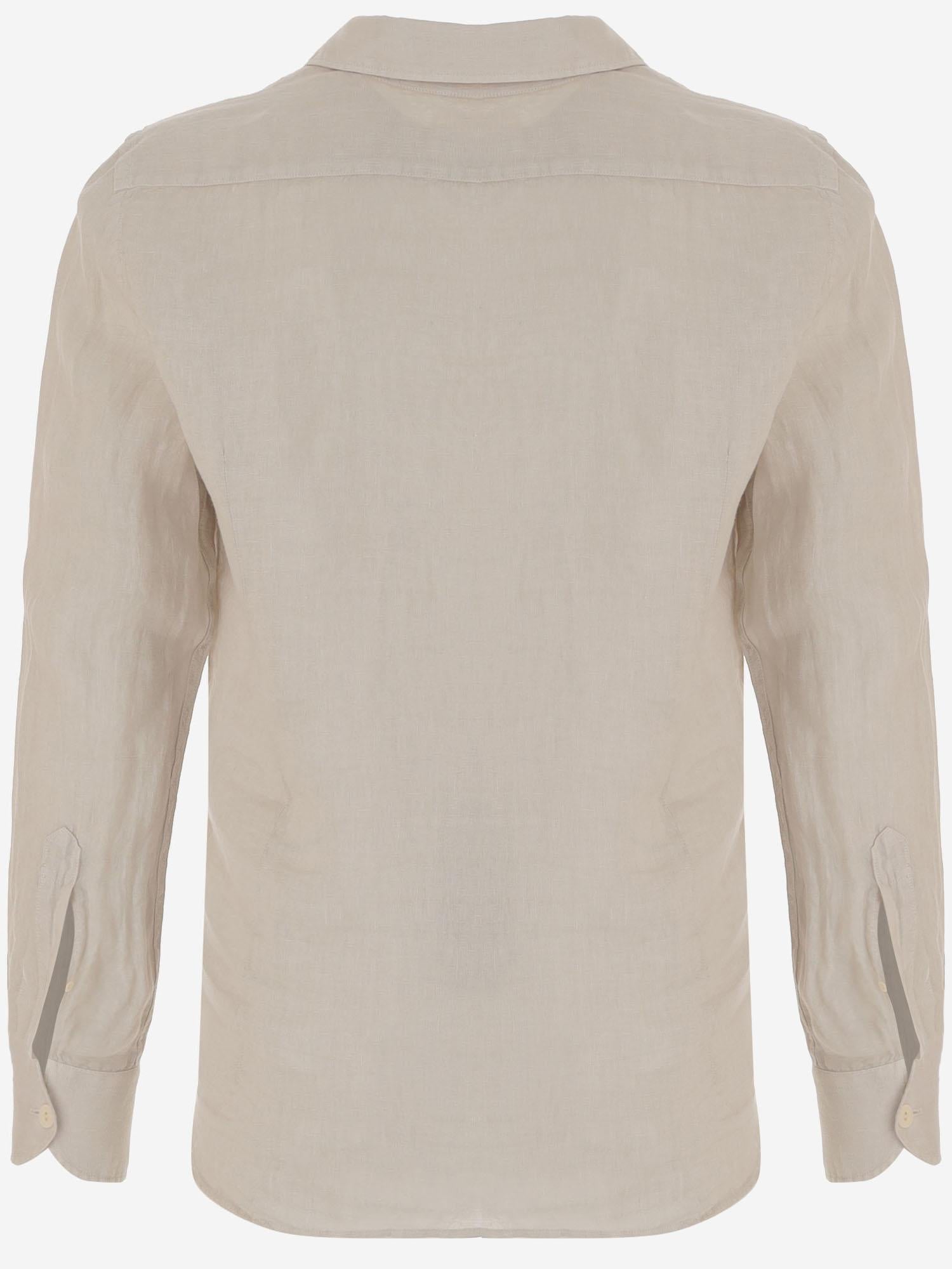 CAMICIA IN LINO PAMP001 00138L MC2 SAINT BARTH 