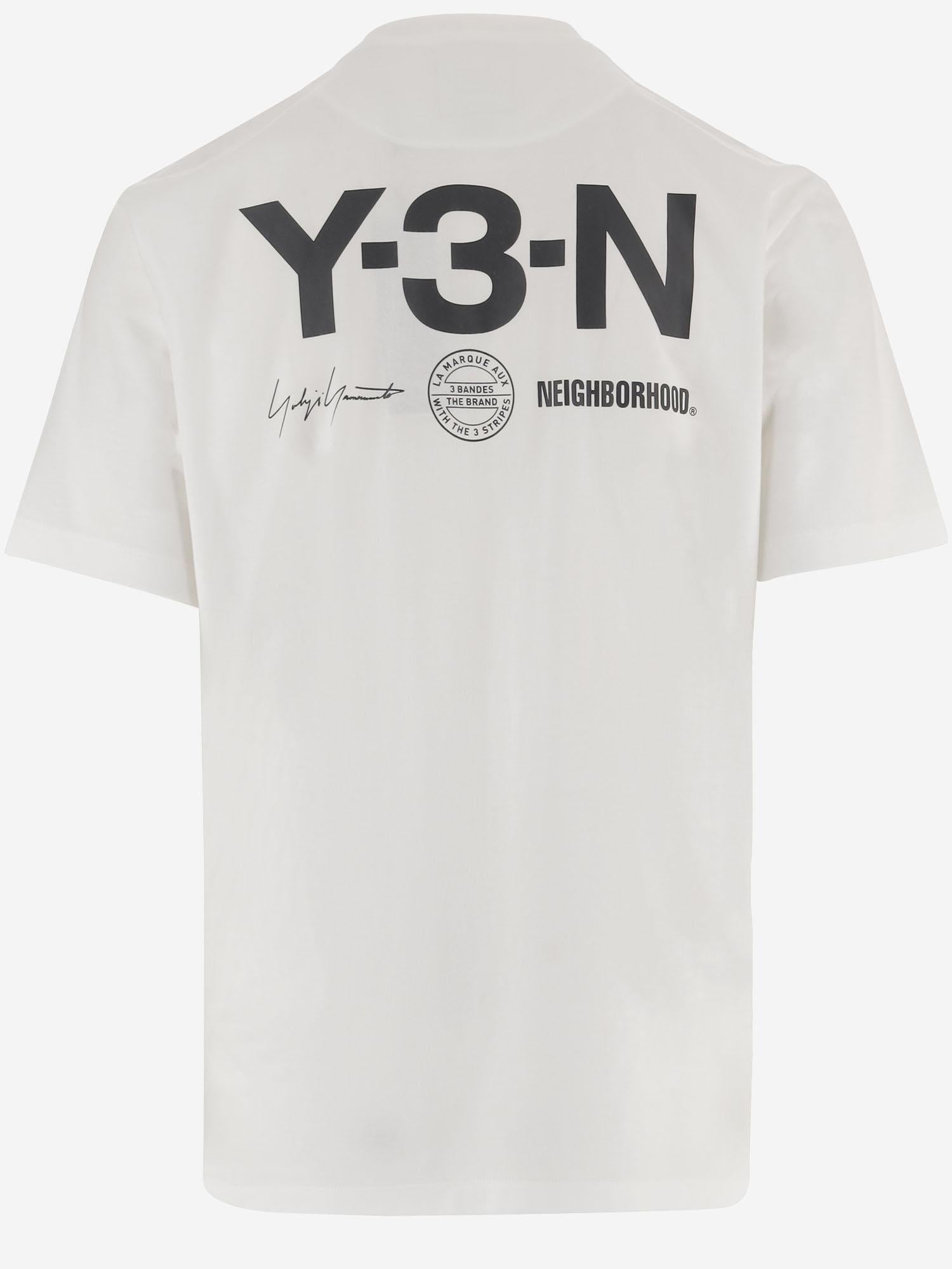 T-SHIRT ADIDAS Y-3 X NEIGHBORHOOD X DAINESE IN COTONE JX7437 WHITE ADIDAS Y3 X NBDH X DAINESE 