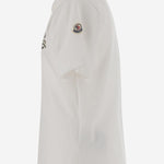 Polo in cotone con logo 8A0000989ALK 034 MONCLER ENFANTS 