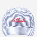 CAPPELLO DA BASEBALL CON LOGO BASB0007 07575L MC2 SAINT BARTH 