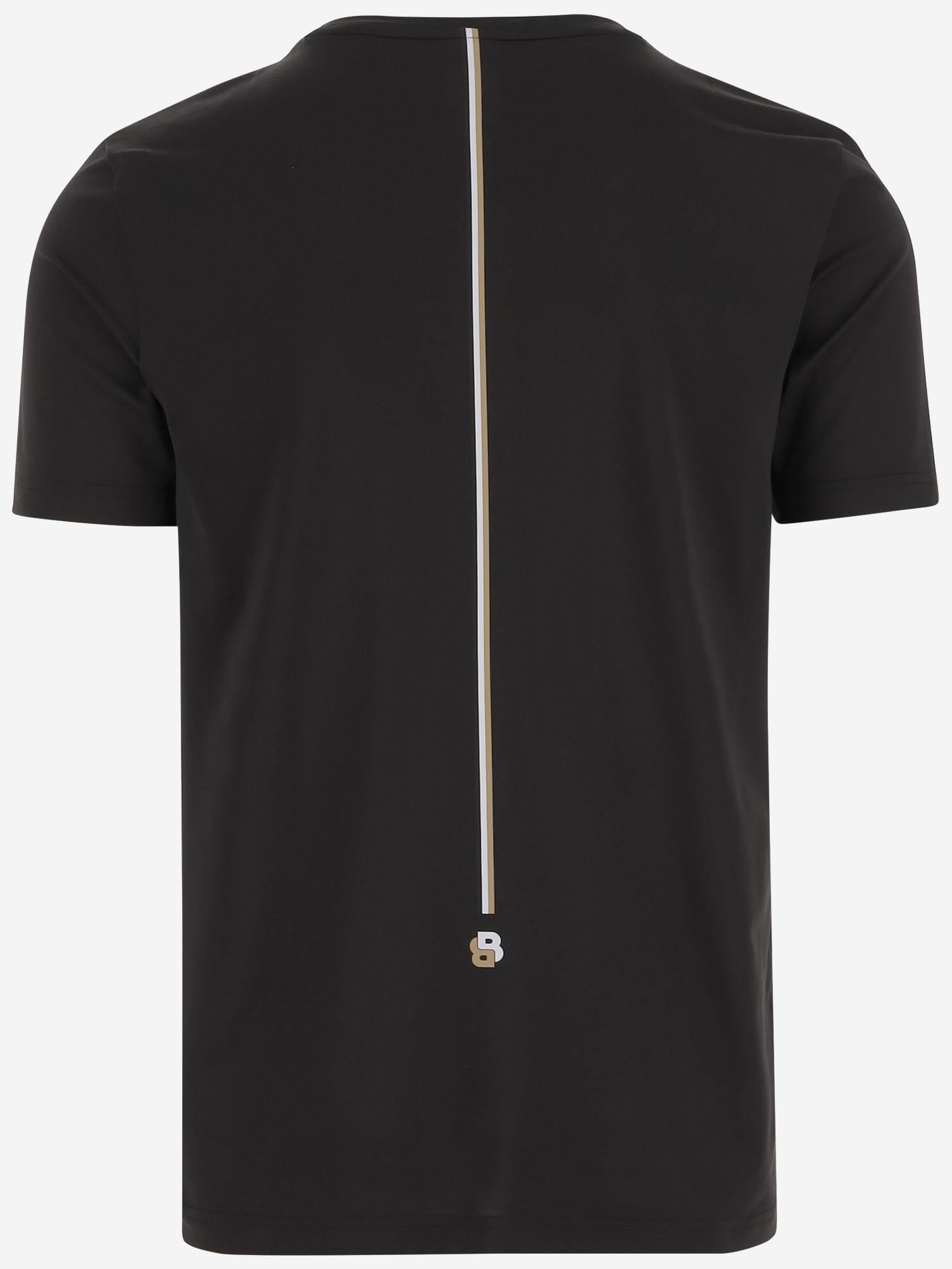 T-SHIRT IN NYLON STRETCH CON LOGO 50543328 001 HUGO BOSS 