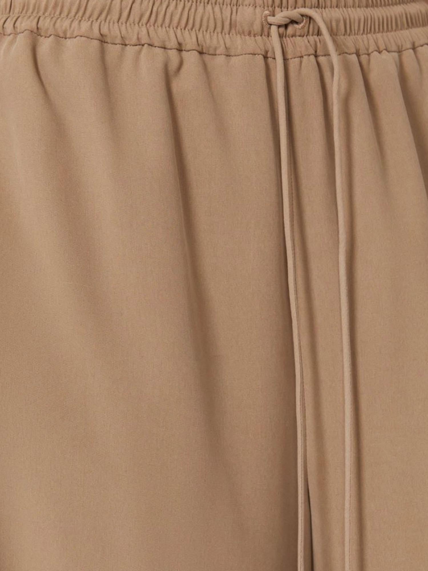 PANTALONI A GAMBA AMPIA IN SETA LAVATA MXMGENERO 016 MAX MARA 