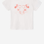 T-shirt Disney Heart Hands 02402WCGT377 VINTAGEWHITE RE/DONE 