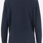 MAGLIONE IN CASHMERE D127WS NAVY OLIVER LATTUGHI 