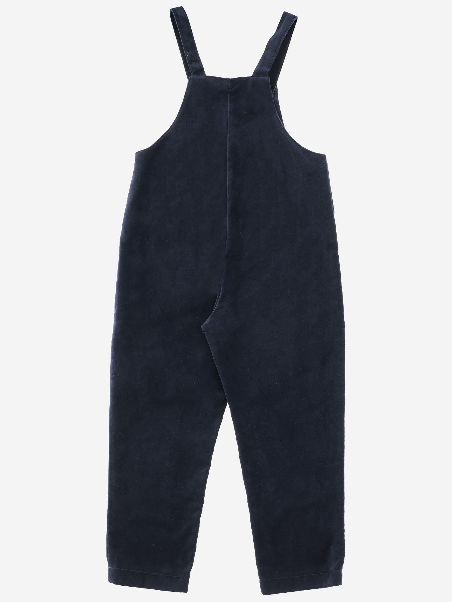 SALOPETTE IN VELLUTO A COSTE FIRENZE 90 NICOLETTA FANNA KIDS 