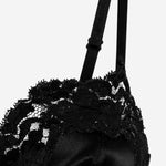 Top in pizzo e raso O7A33T ON07VN0000 DOLCE & GABBANA 
