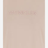 T-SHIRT IN COTONE CON LOGO 8C00012 89AUO519 MONCLER 