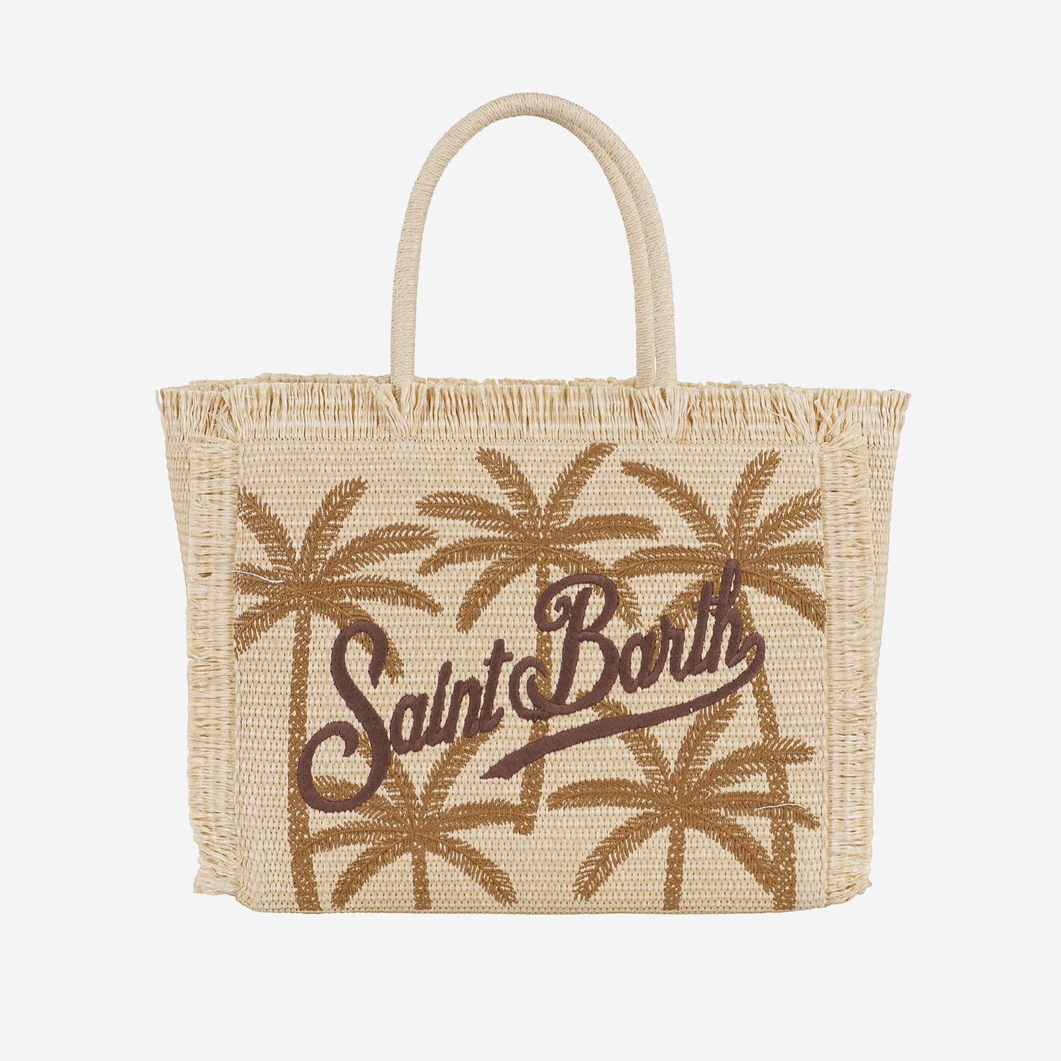 BORSA IN MISTO COTONE CON LOGO VANI021 00342L MC2 SAINT BARTH 