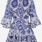 PEPS 60S FLOWER01BLUE