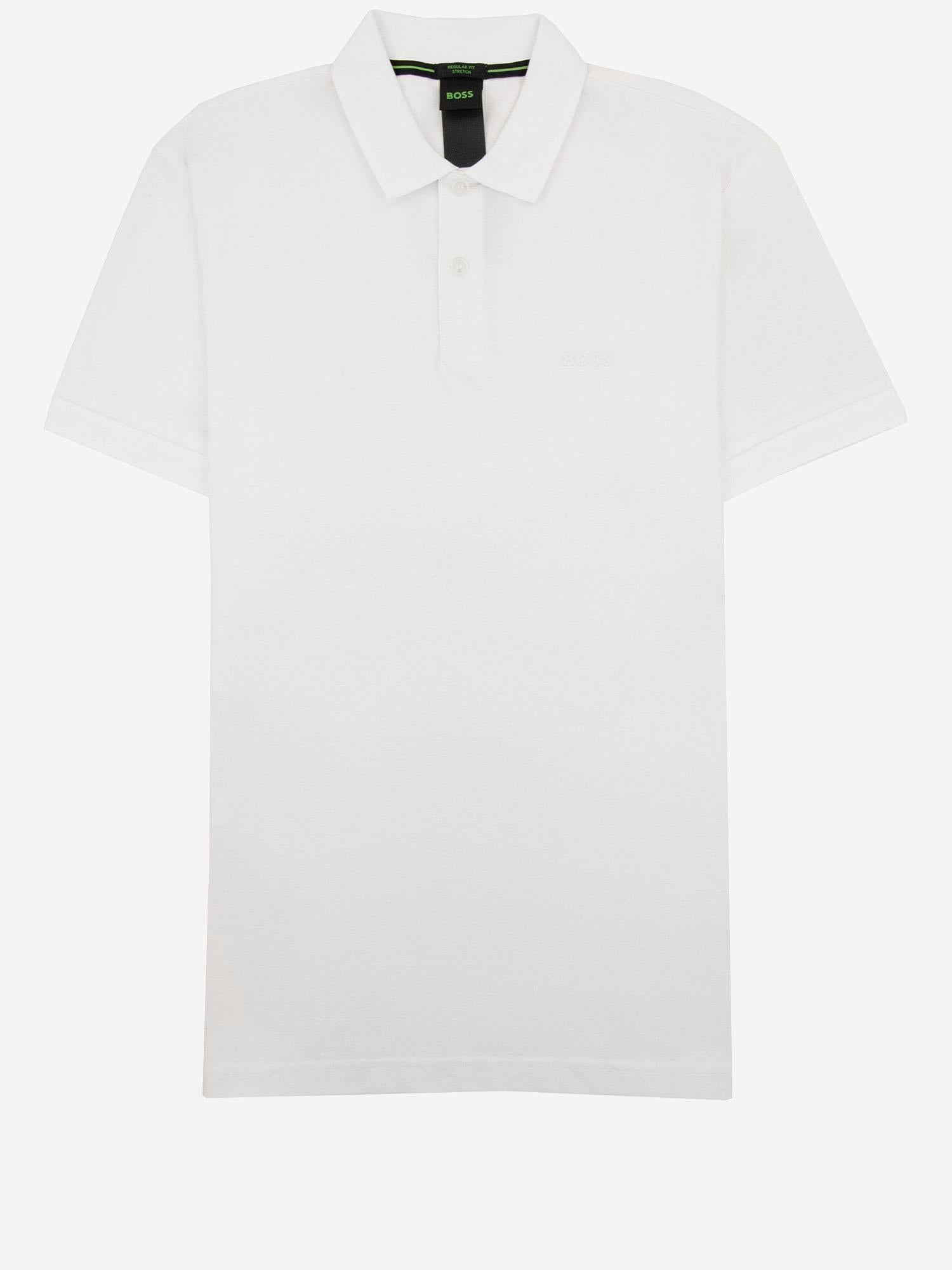 Polo in cotone con logo 50554574 100 HUGO BOSS 