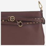 BORSA A SPALLA IN PELLE 106177 A0QOR49Q PINKO 