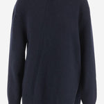 MAGLIONE ASIMMETRICO IN MISTO LANA J02GP0222 J14798402 JIL SANDER 
