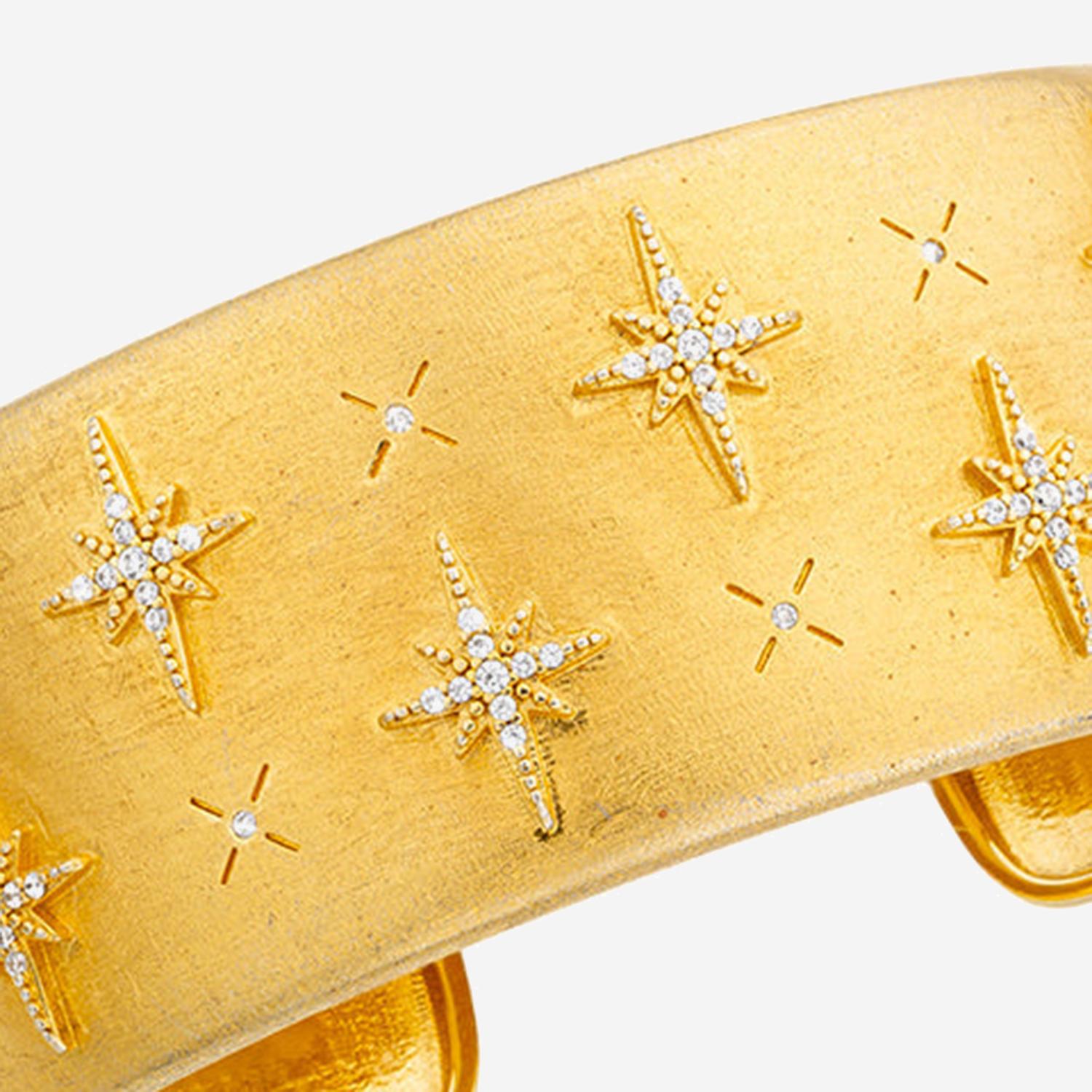Bracciale AWESOME DIWALI CUFF BR349G GOLD MYA BAY 