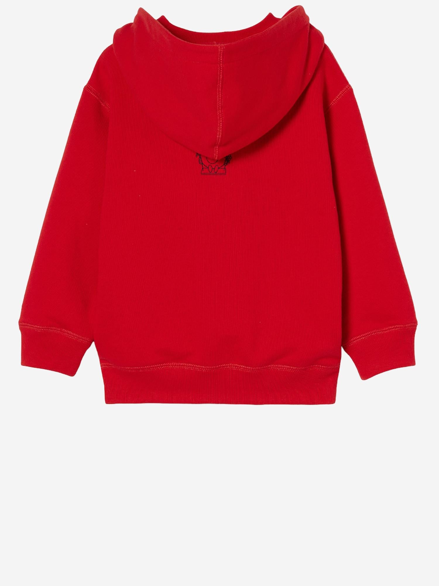 FELPA IN COTONE CON STAMPA 857454 XJHRA6178 GUCCI KIDS 