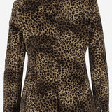 GIACCA IN CUPRO CON MOTIVO ANIMALIER JPARIGI12L 800012M1280 TAGLIATORE 