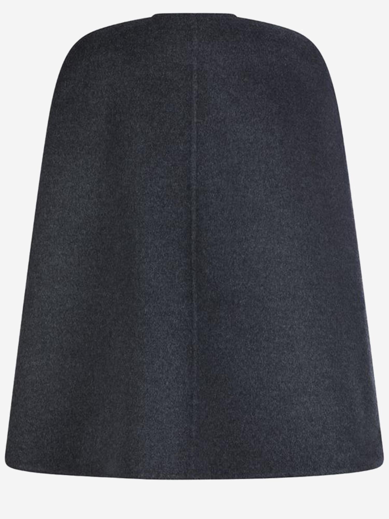 MANTELLA REVERSIBILE IN MISTO LANA CON MORSETTO 852796 ZAQW01179 GUCCI 